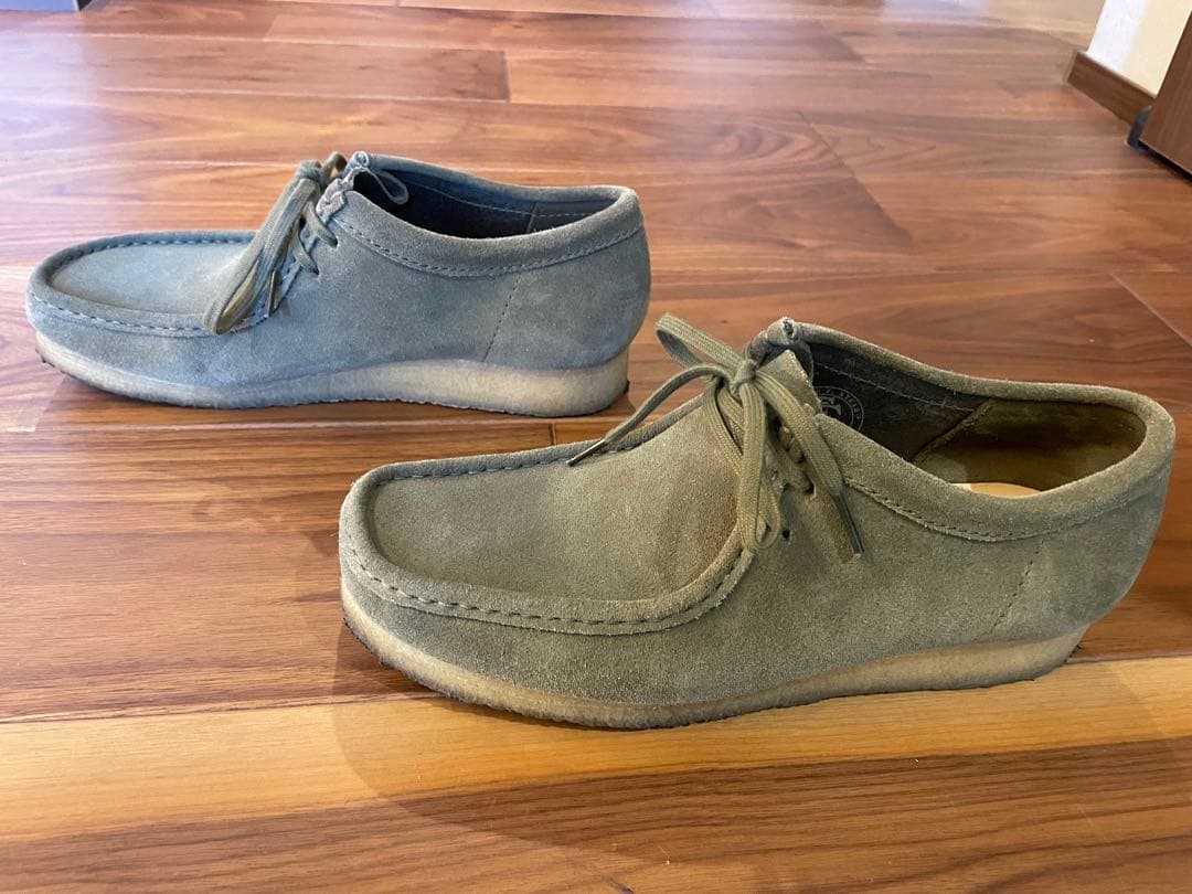 クラークスワラビー　カーキ色　UA BEAUTY & YOUTH別注品