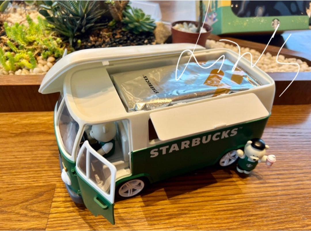 台湾限定 台湾スターバックス限定 ベアリスタ 車 ギフトボックス