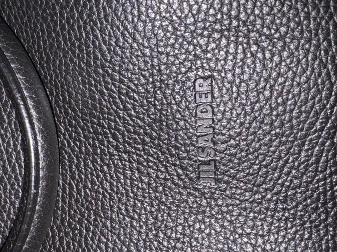 JIL SANDER ジルサンダー 黒 ショルダーバッグ