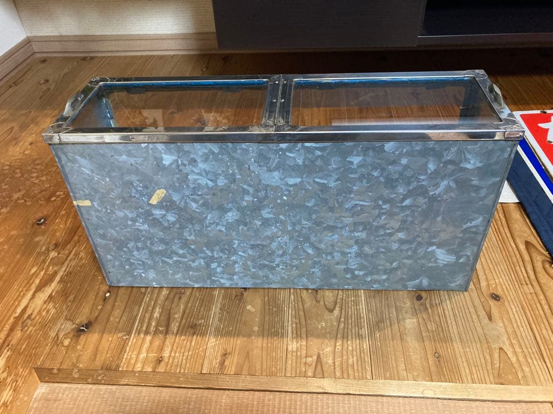 昭和レトロ 駄菓子屋 ブリキケース ガラスディスプレイTAMAHASHI⑤