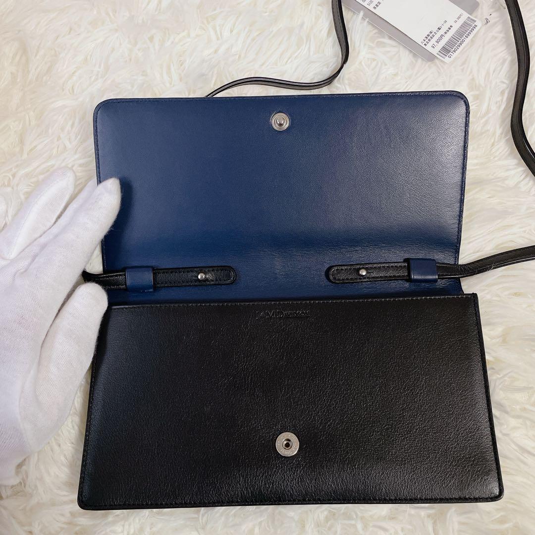 極美品　ジェイアンドエムデヴィッドソン　本革　ショルダーバッグ　長財布