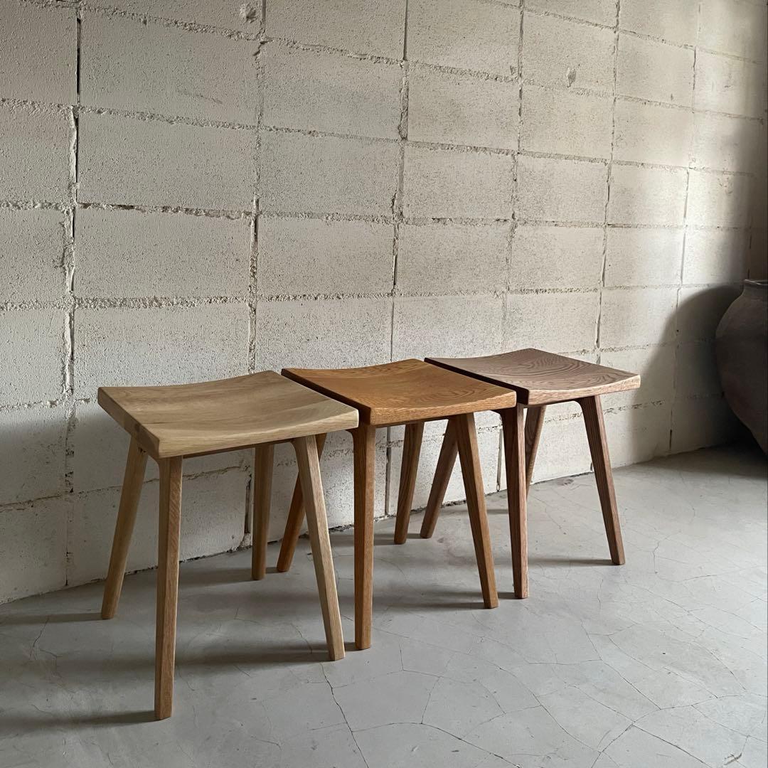 keikei リフレッシュタイプチェア　ロータイプ　オーク無垢　メープル色