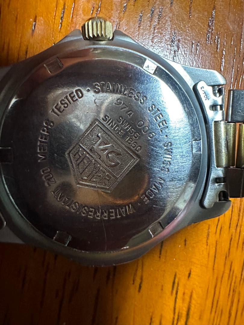 タグホイヤー　professional2000 974.006