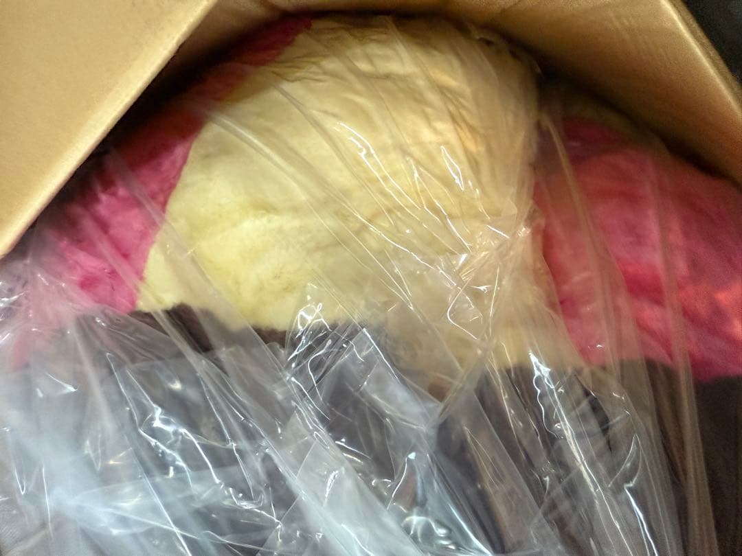 村上隆 2m クッション　ピンクアイボリー　ブラウン　カイカイキキ