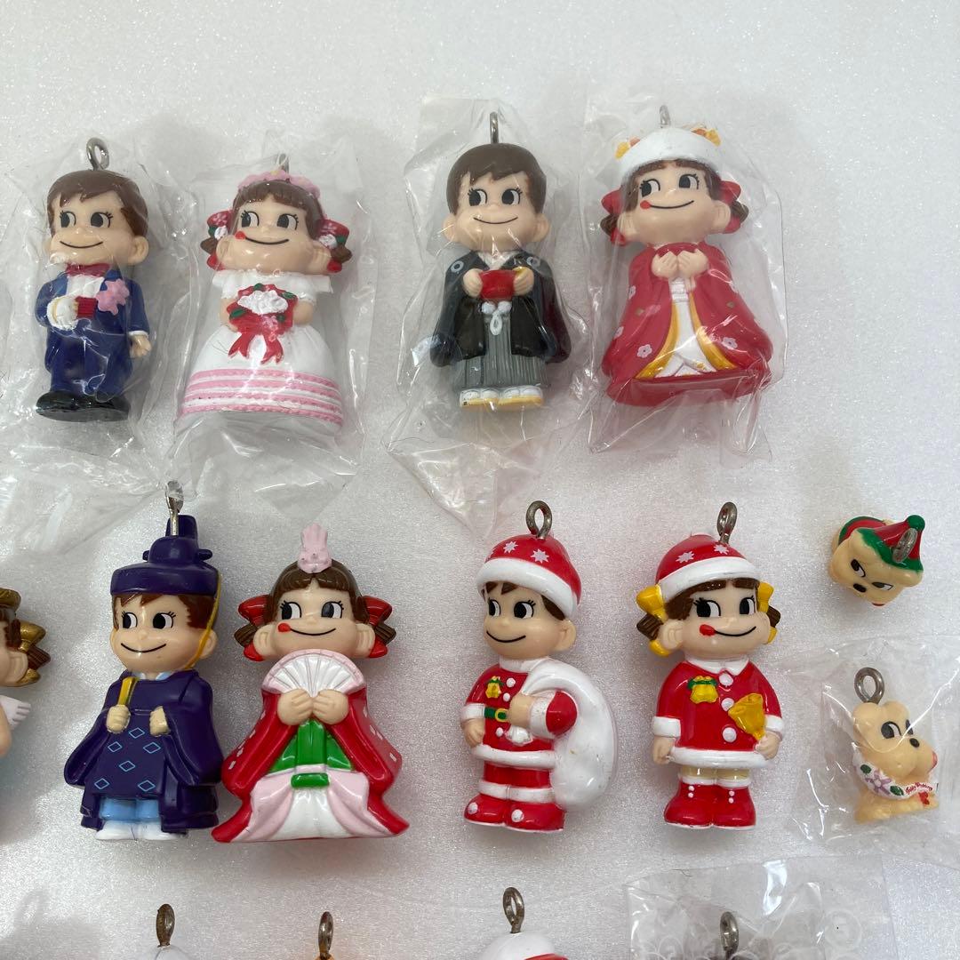 ミニミニペコちゃん 21体 ドッグ 不二家 おまけ キーホルダー まとめ