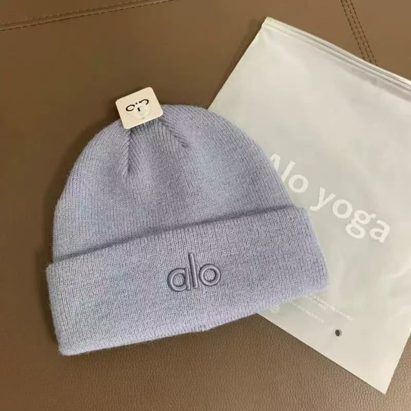 新品【alo】ニット帽 ビーニー グレー 男女兼用 - メルカリ