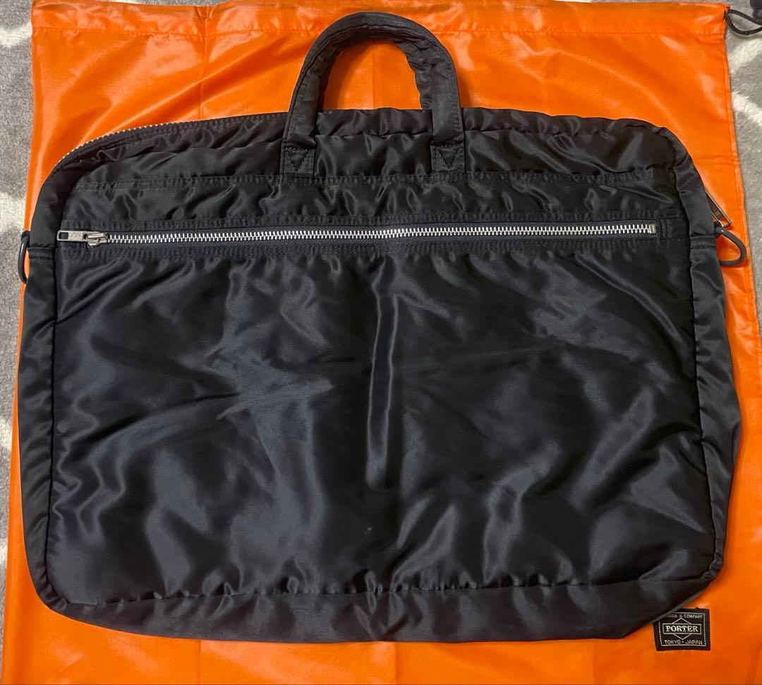 PORTER タンカー ブリーフケース ブラック
