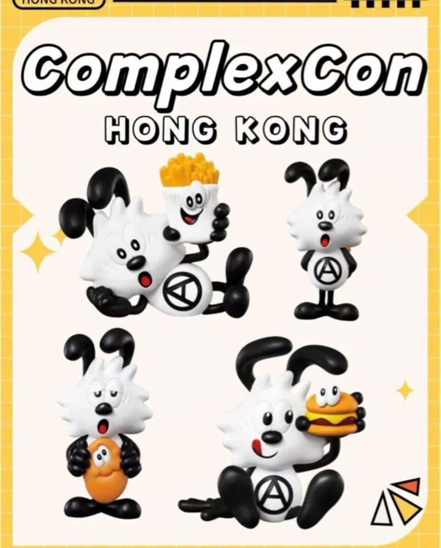 VERDY mcdonalds complexcon 4種セット