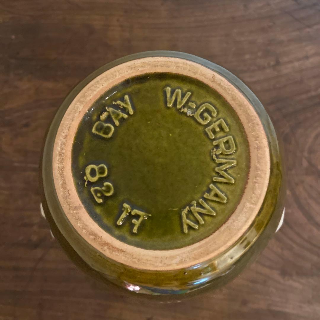 Bay Keramik社製 西ドイツ製 ヴィンテージ花器　デッドストック