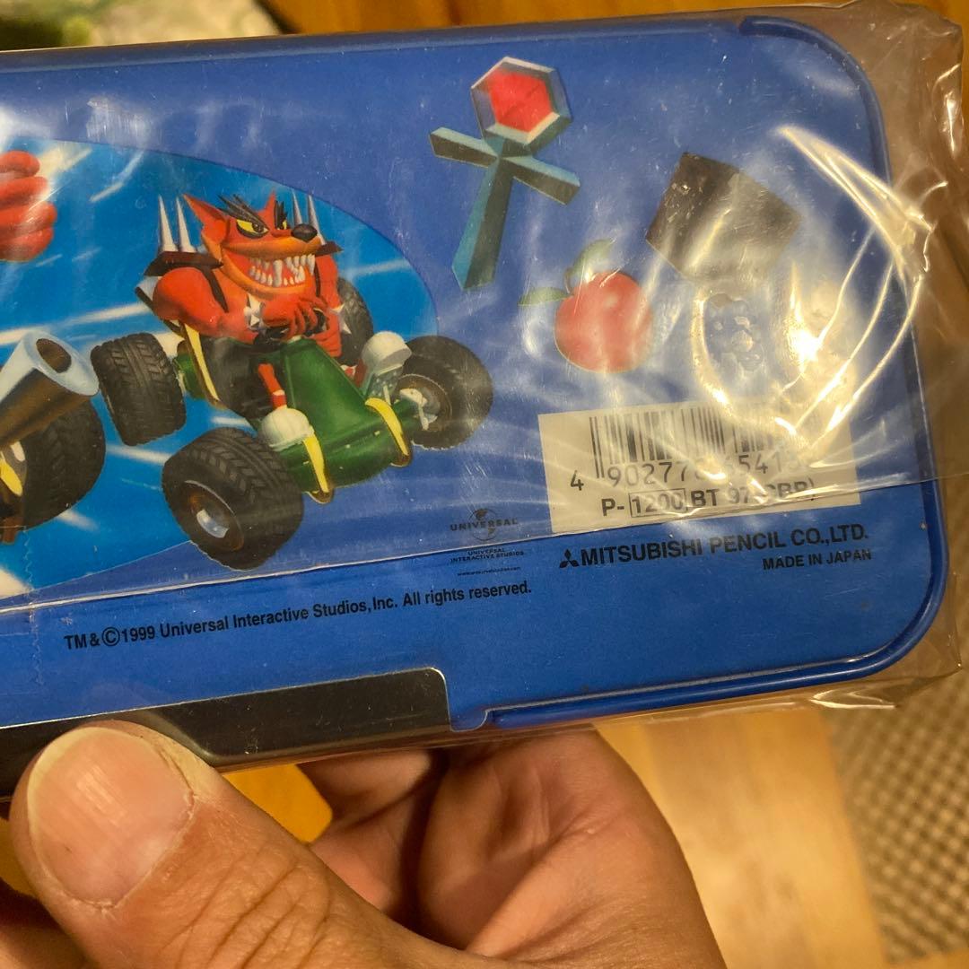 クラッシュ・バンディクー システム筆箱 平成レトロ 当時物 - メルカリ