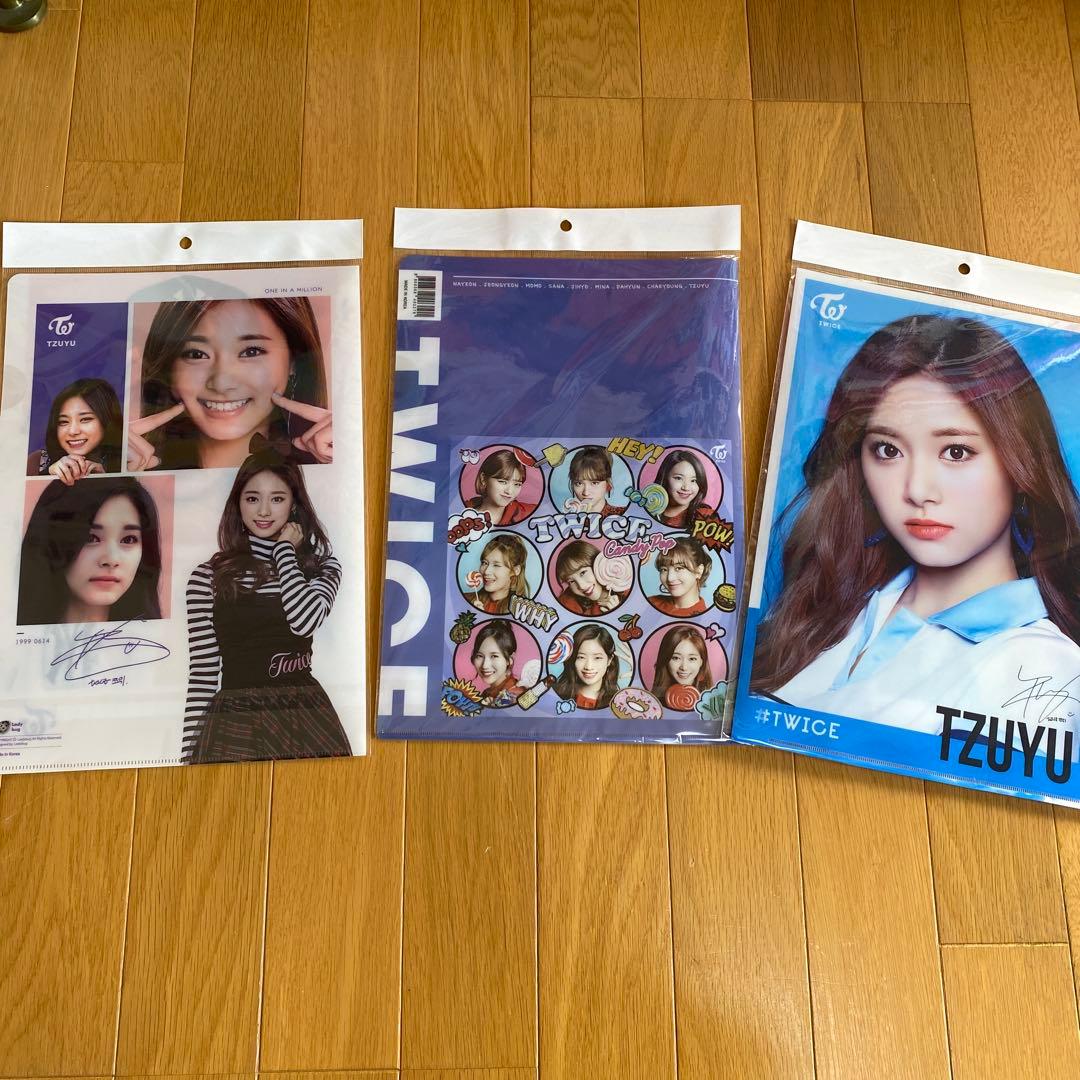 TWICE 】クリアファイルセット A4サイズ TZUYU - メルカリ