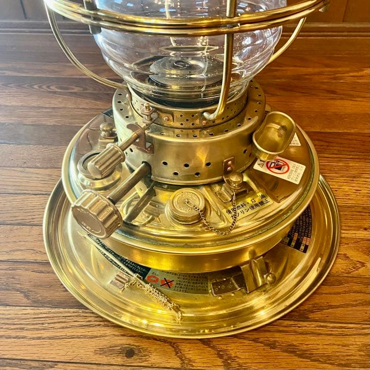 ニッセン 日本船燈 フリージア ゴールドフレーム レトロ ストーブ IS-3DX