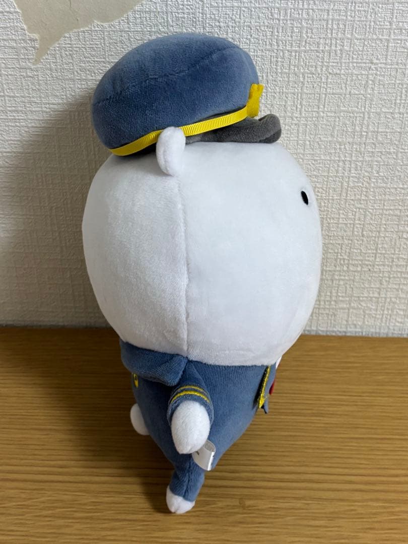 自分ツッコミくま 東京駅　駅長さん ぬいぐるみ　ナガノ　　#1