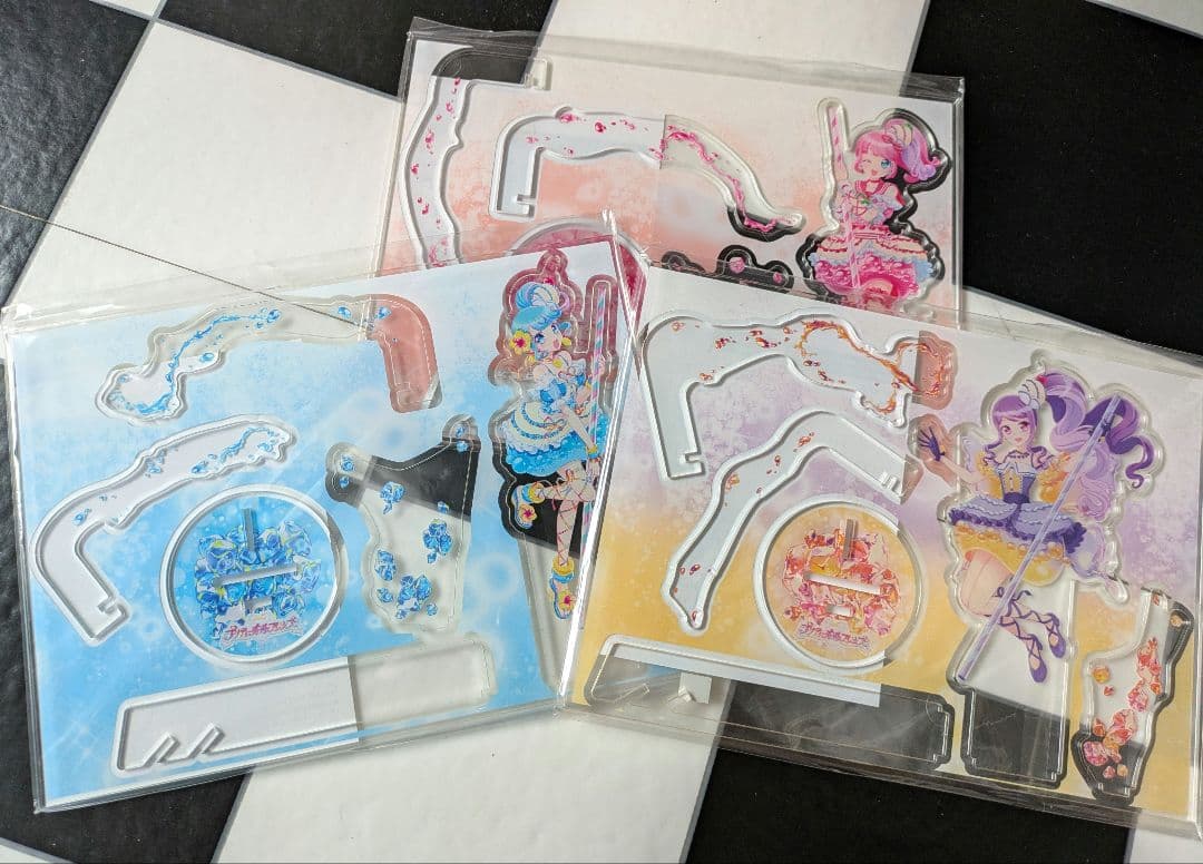 プリパラ トライアングル ぴのん かのん じゅのん スマホ巾着 アニメ