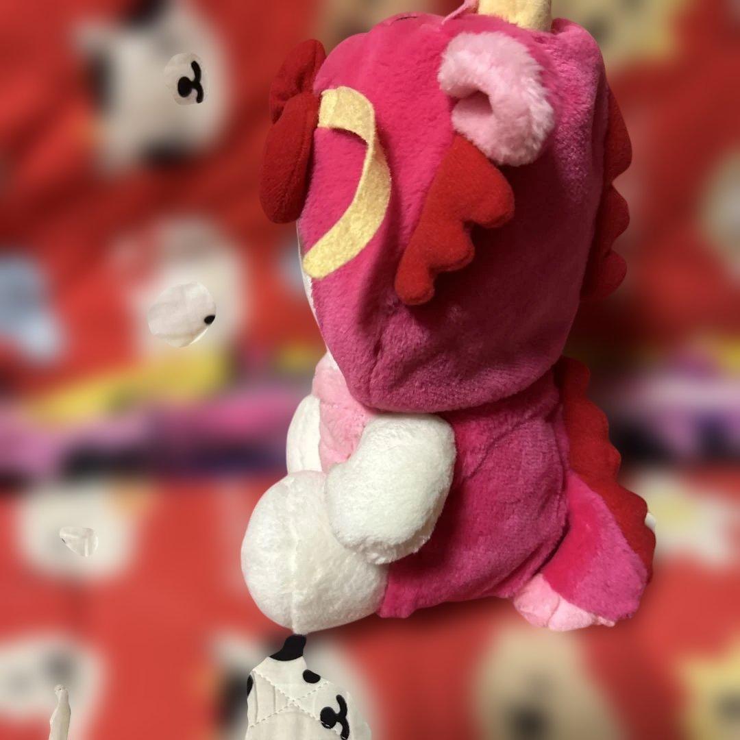 激レア☆ハローキティ 辰年 ぬいぐるみ 干支 ピンク 開運ぬいぐるみ