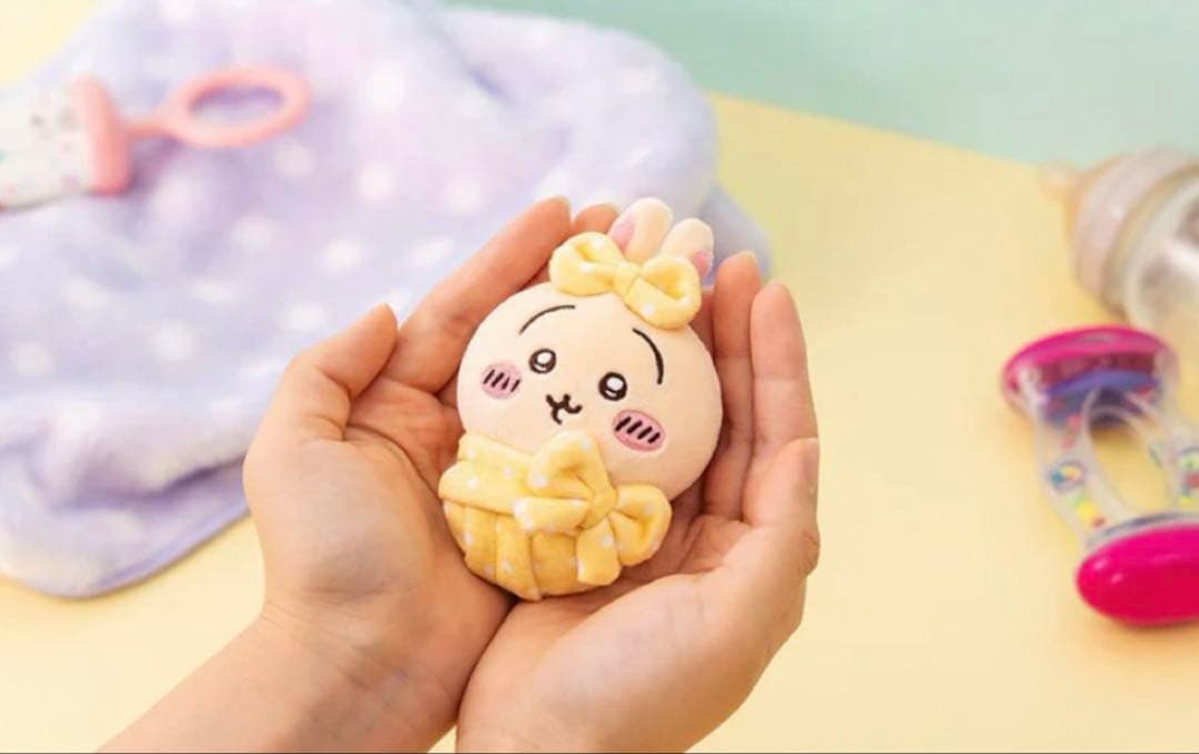 新品タグ付☆ちいかわ キュッ おくるみぷちミニマスコット 3個セット