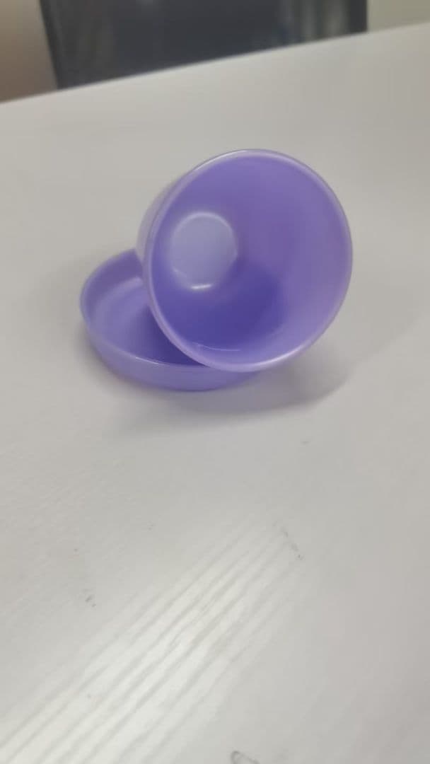 紫色の容器セット 2個