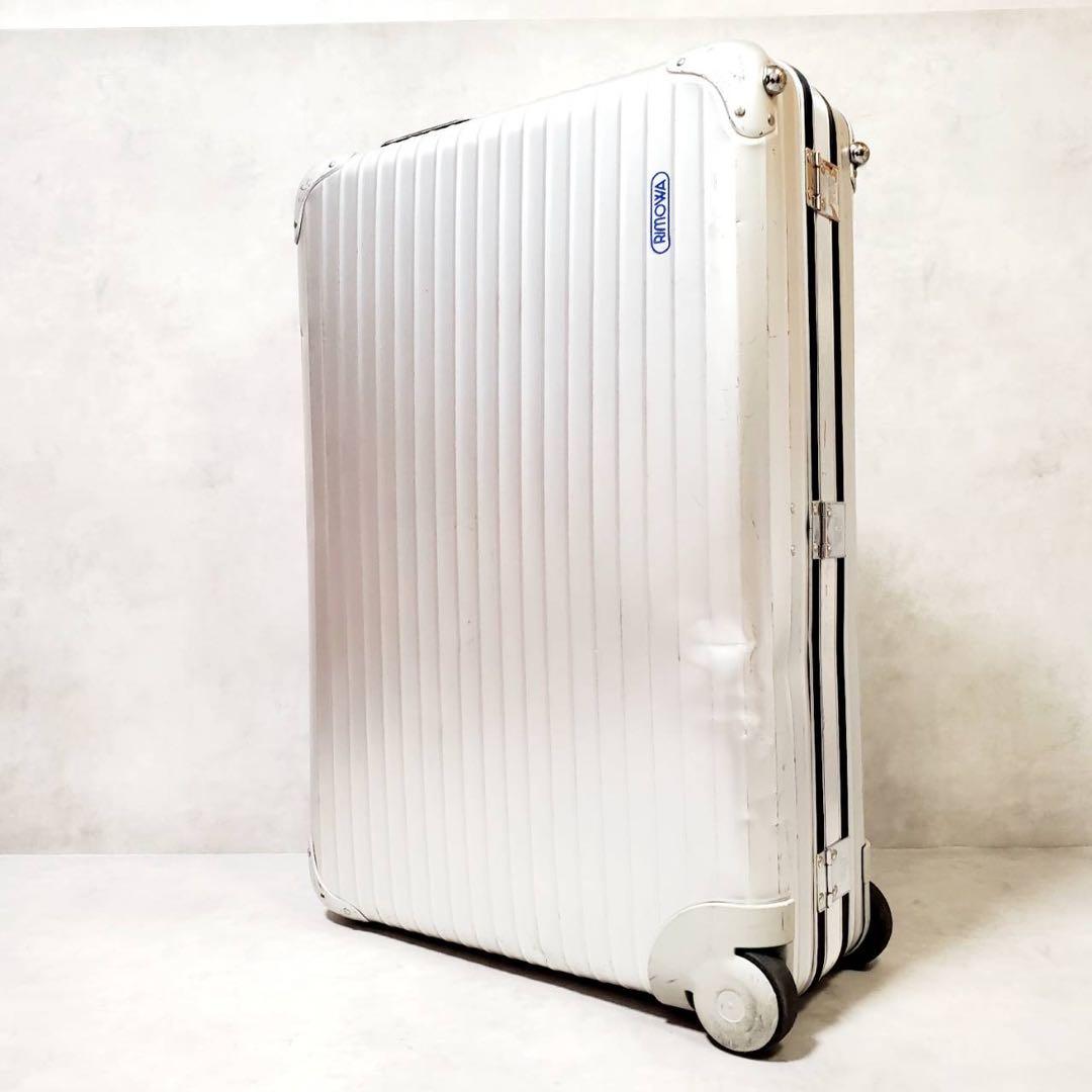 リモワ シルバーインテグラル 82L プルタブ 2+4輪 TSAロックベルト付