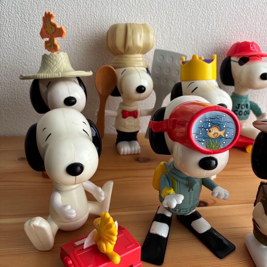 マクドナルド スヌーピー フィギュア 9体セット