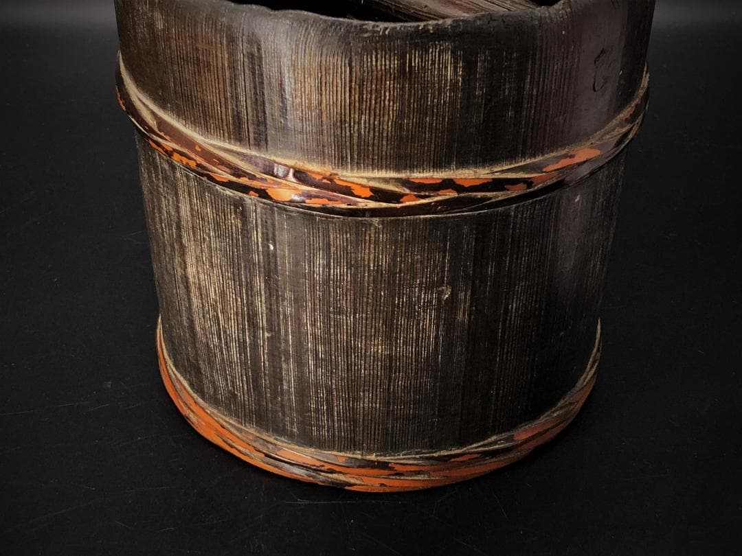 【 釣瓶水指 】　陽堂作　江戸時代　蔵出骨董