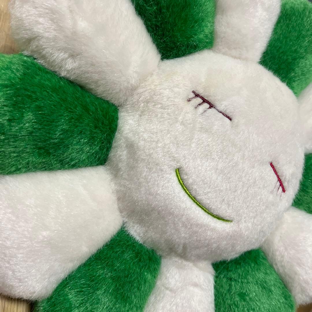 お花クッション ピュアグリーン 特大 2m フラワークッション 村上隆