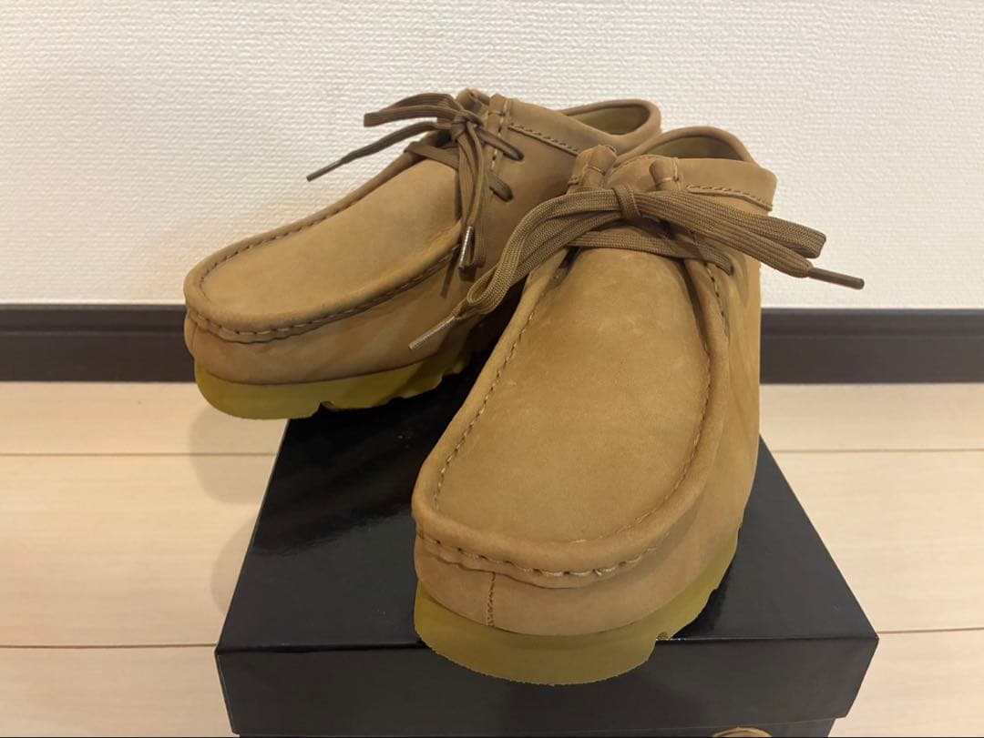 Clarks クラークスワラビーGTX UK8 美品