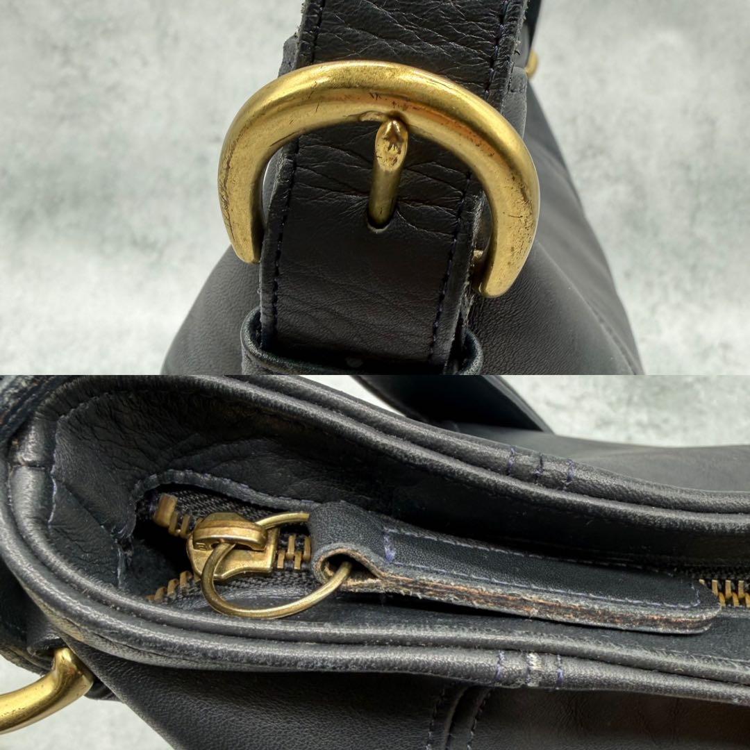 COACH オールドコーチ ワンショルダーバッグ レザー 肩掛け バケツ型