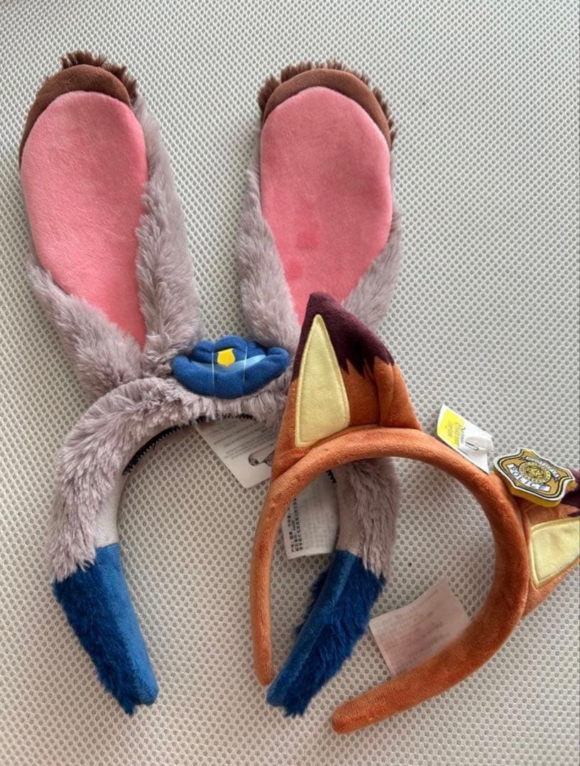 即日発送 ジュディ カチューシャ 警官 上海ディズニー 香港 ニック ズートピア