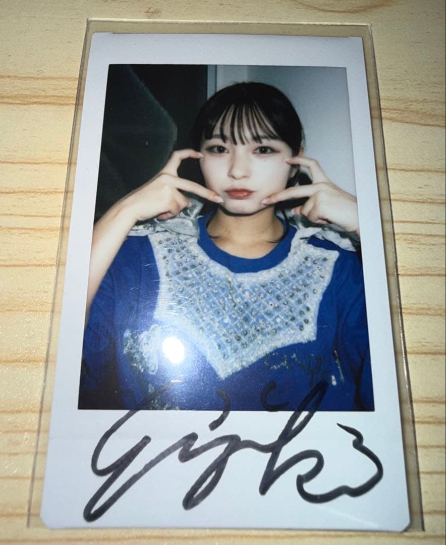 桐原美月 サインチェキ - メルカリ