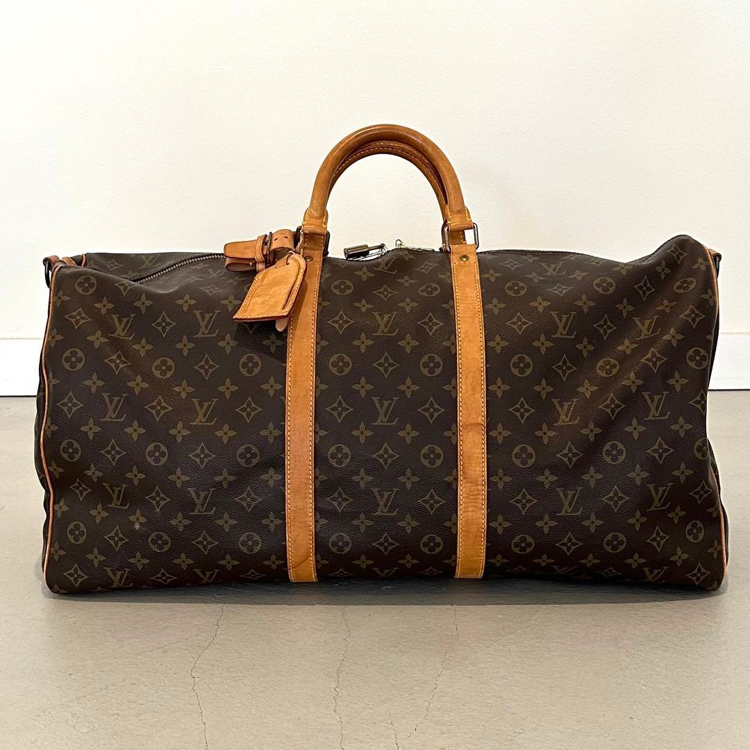 VUITTON ヴィトン ボストンバック キーポル 60 モノグラム LOUIS