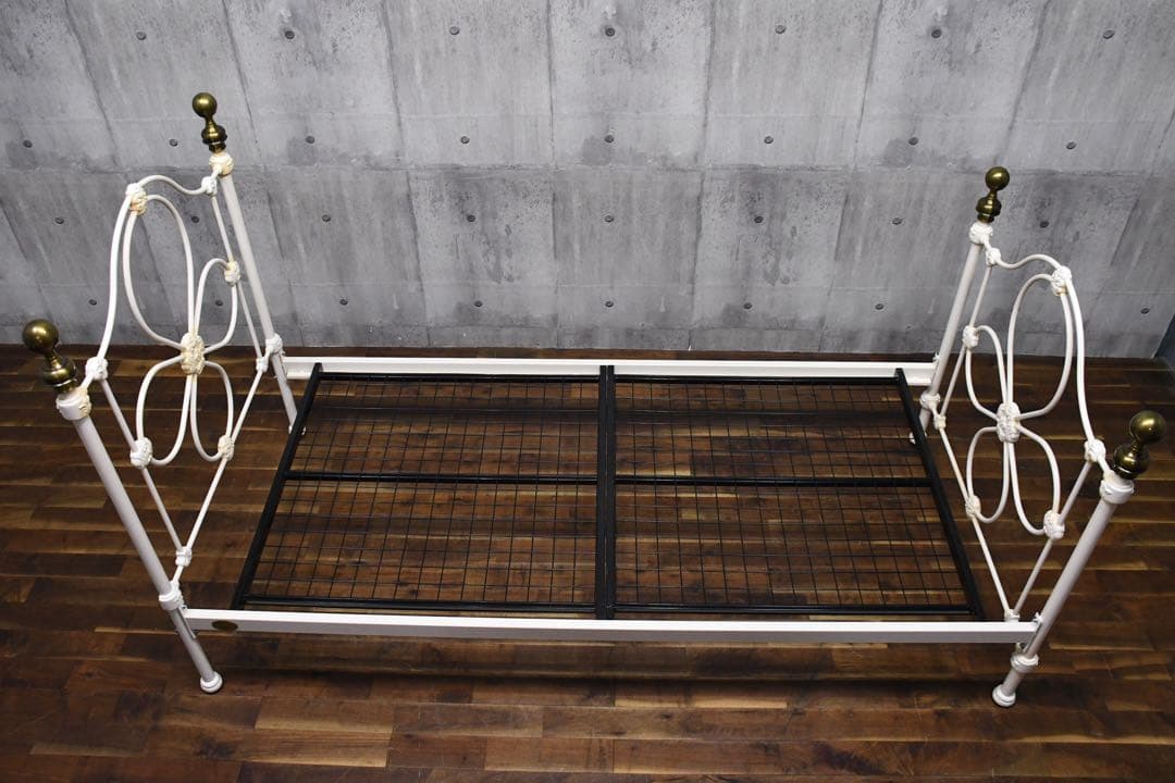 EGC81 ローラアシュレイ チェルトナム シングルベッドフレーム アイボリー