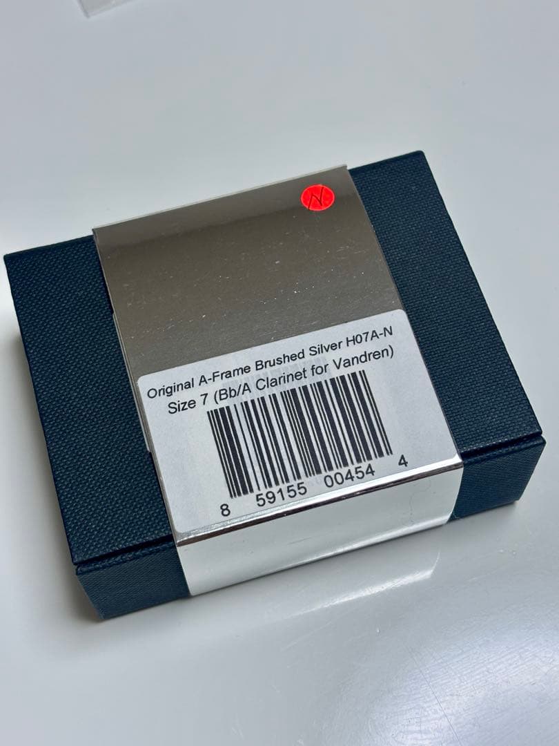 【新品未使用品】シルバースタイン　B♭クラリネットリガチャーブラッシュドシルバー