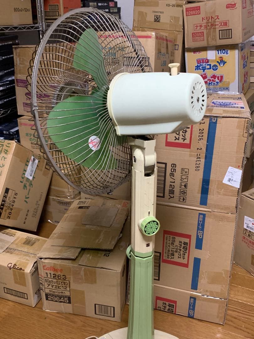 昭和レトロ ナショナル 扇風機 動作品
