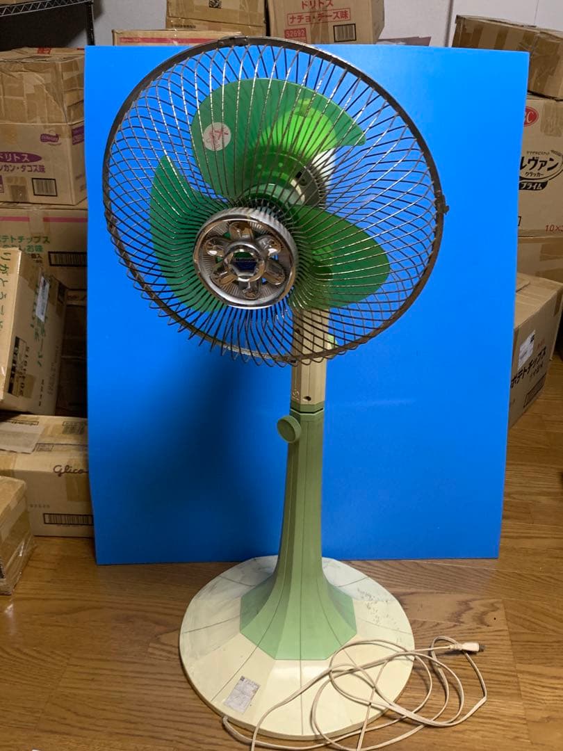 昭和レトロ ナショナル 扇風機 動作品
