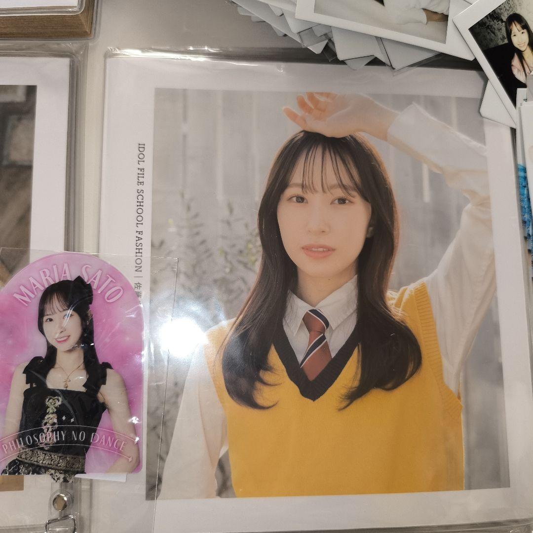 フィロソフィーのダンス 佐藤まりあ チェキ 写真 チェキ入れ サイン