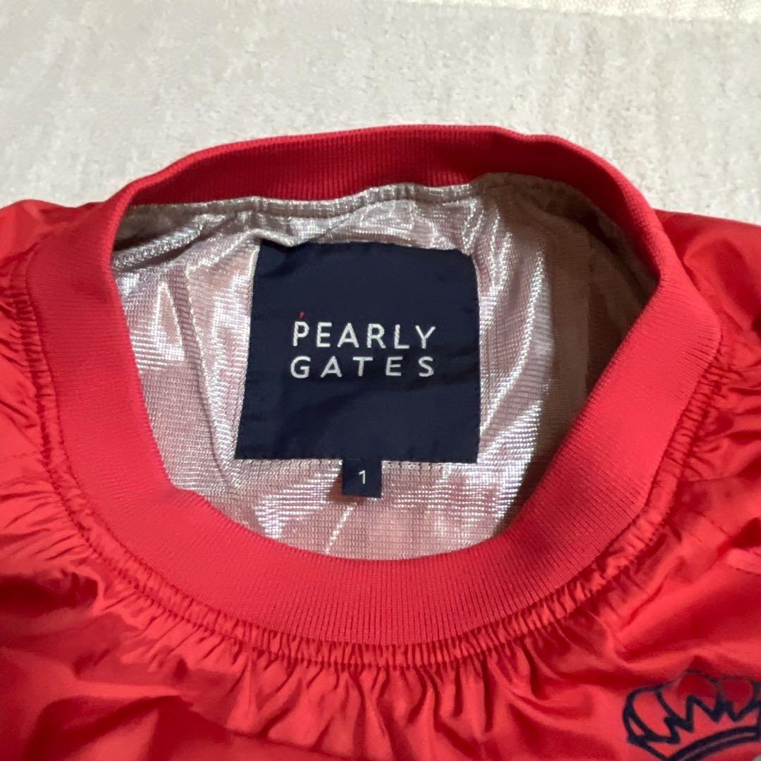 極美品　パーリーゲイツ　ツインスニード 　セット　蓄熱　インナー　ジャケット　赤