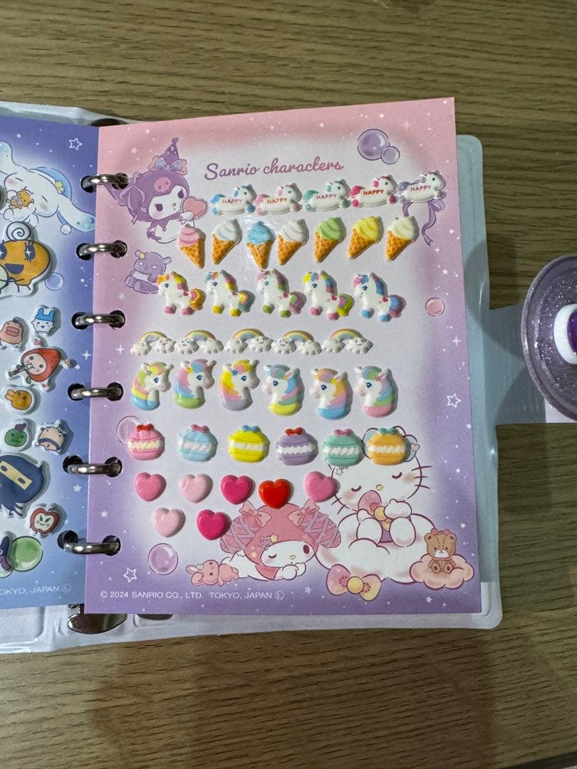 ボンボンドロップシール　シール帳セット