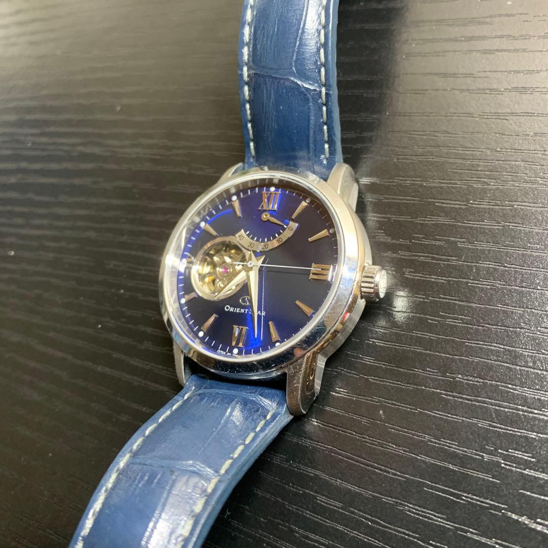 な*る様 Orient Star 自動巻き 腕時計 青　DA02-C0-B　保証