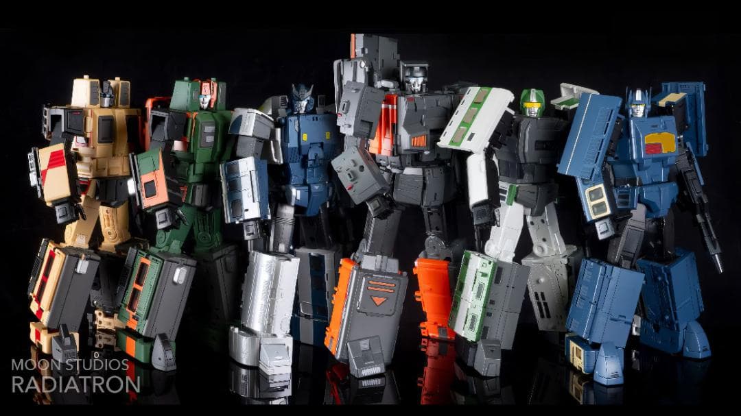 トレインボット風 ６体合体戦士ラディアトロン 新品未開封 トランスフォーマー