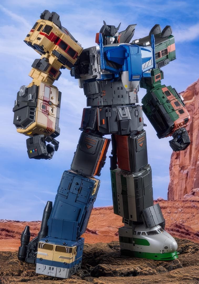 トレインボット風 ６体合体戦士ラディアトロン 新品未開封 トランスフォーマー