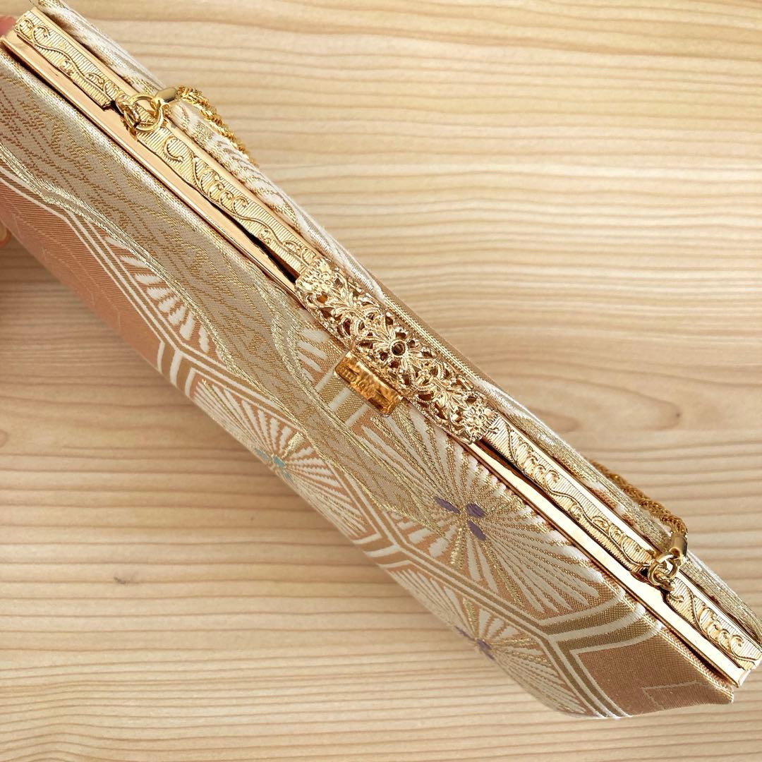 礼装　和装バッグ草履セット　金銀糸　結婚式　入学式　成人式