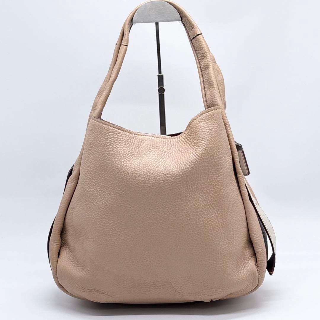 コーチ バンディット ホーボー ハンドバッグ チャーム レザー ワンショルダー