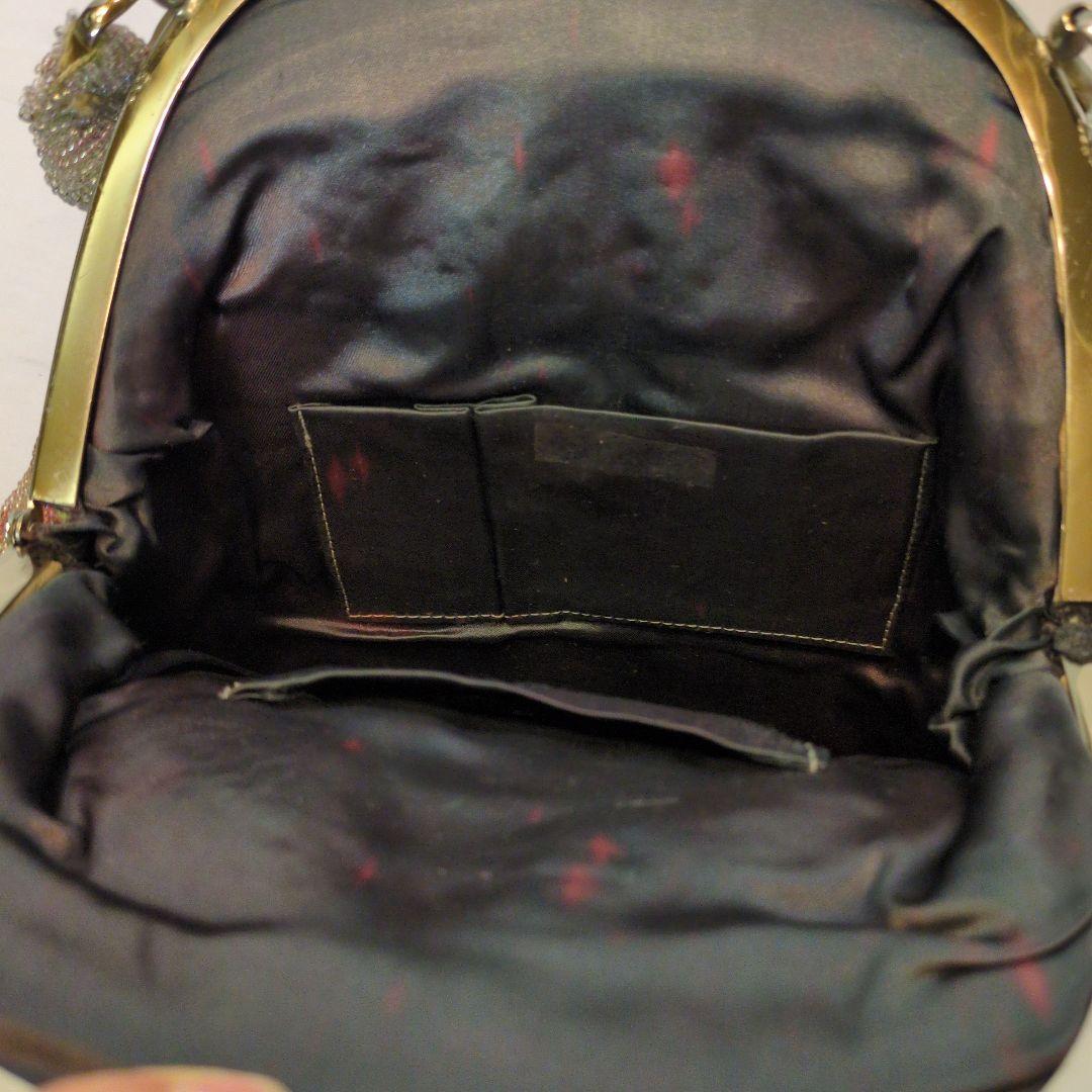 セール【超美品】昭和レトロ 　ビーズバッグ　高級品　パーティーバッグ　年代物