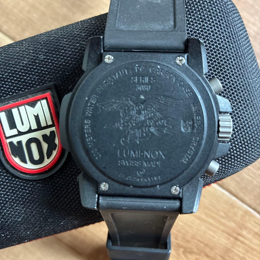 ルミノックス　ネイビーシール　3080 クロノグラフ　ケース付き
