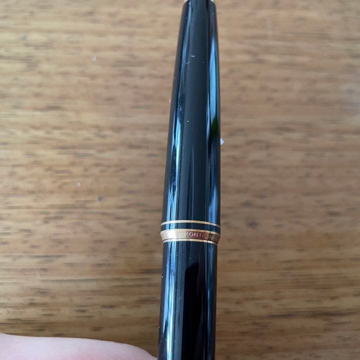 MONTBLANC モンブラン 万年筆 EF 黒 W-Germany 西ドイツ製 - メルカリ