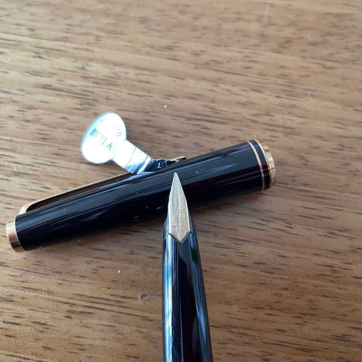 MONTBLANC モンブラン 万年筆 EF 黒 W-Germany 西ドイツ製 - メルカリ