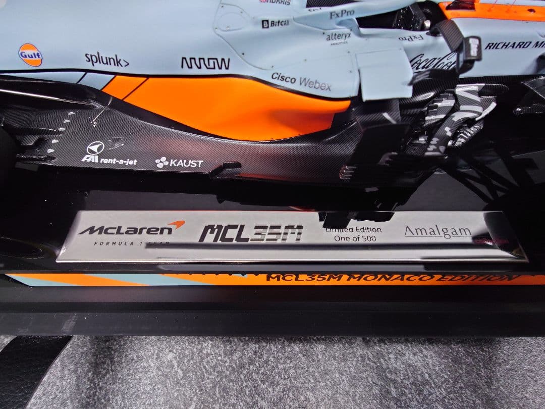 ミニカー Amalgam Collection McLaren MCL35M GULF