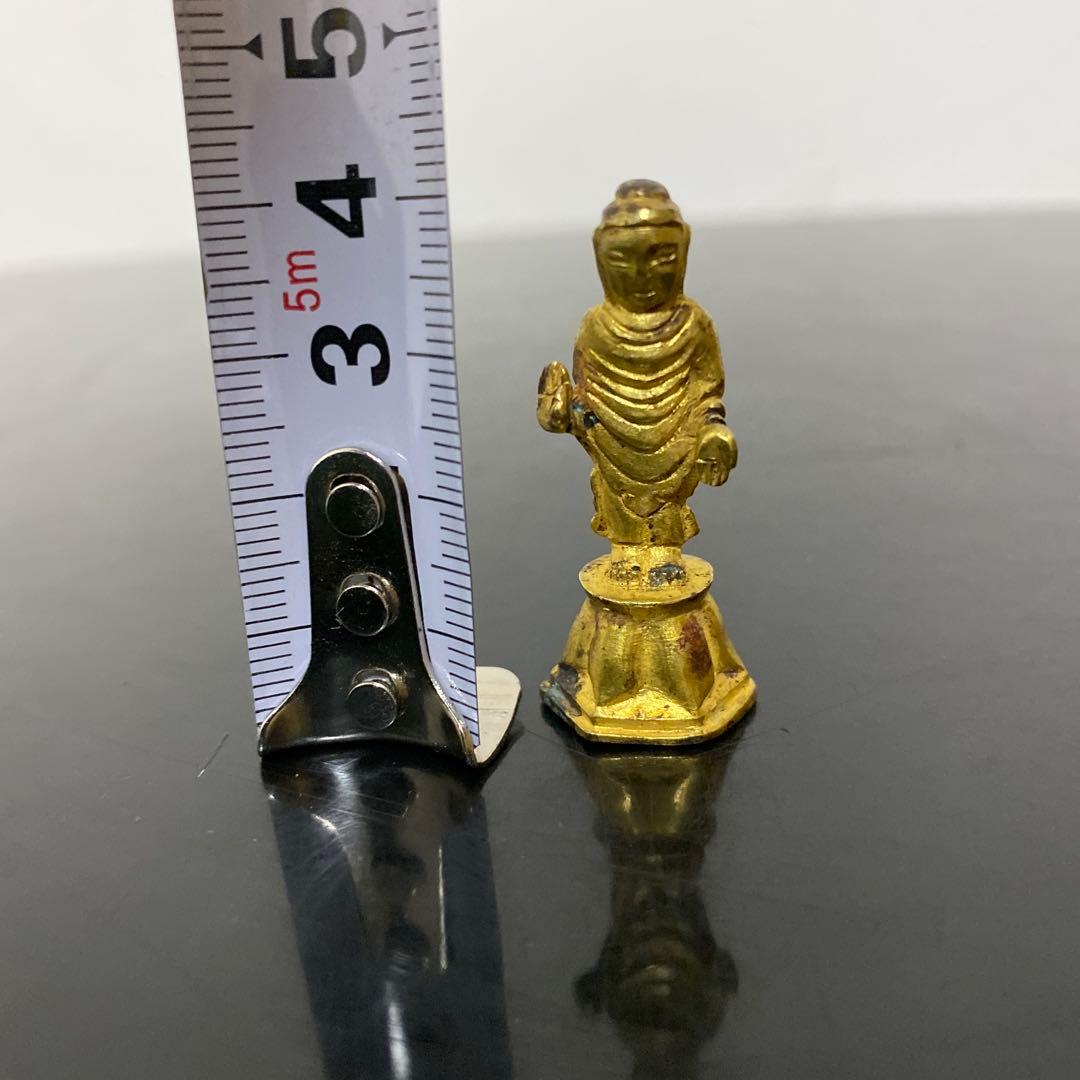 仏教美術 朝鮮 金銅仏 古銅新羅仏 如来立像 高麗仏