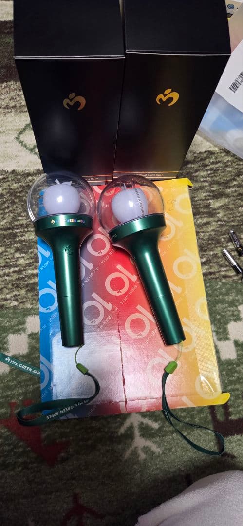 ペンライト 2本セット 箱付き