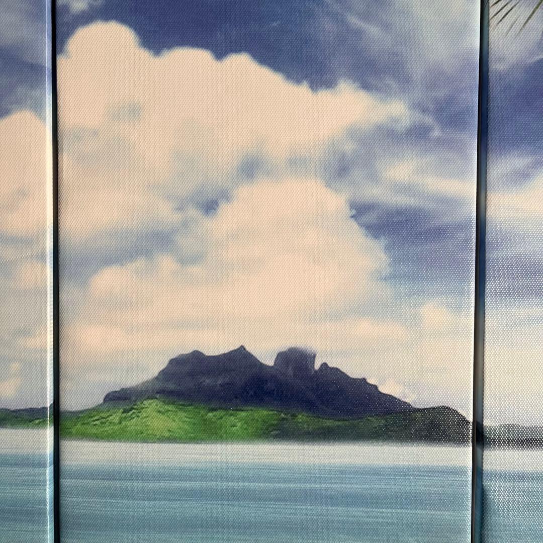 パネルアート アイランド デジタルプリント インテリア 絵画